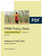 Pakistan Public Debt