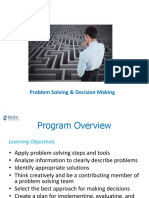 Training (Problem Solving - Decision Making)