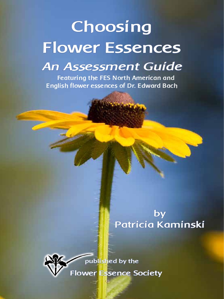 Choosing Flower Essence PDF Psychotherapy Bach Flower Remedies