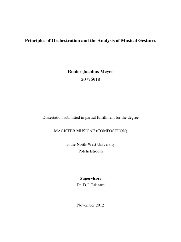 Orchestration | PDF | Orchestras | String Instruments