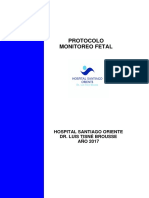 Protocolo monitoreo fetal