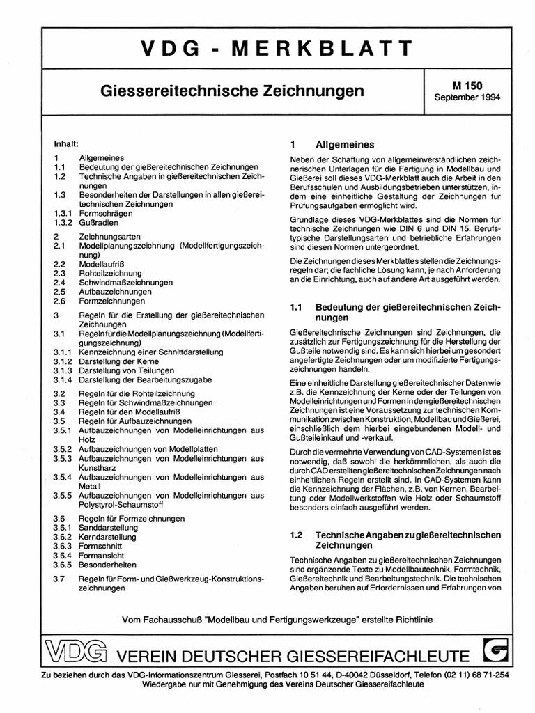 VDG-Merkblatt M150 PDF | PDF