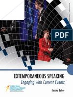 Extemporaneous Speaking Textbook