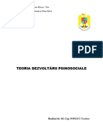 Teoria Dezvoltării Psihosociale