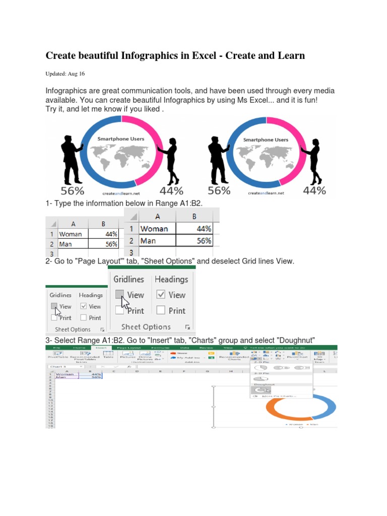 Create Infographics In Excel