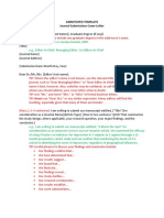 Annotated Template Journal Submissions Cover Letter1