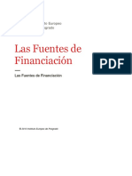Las Fuentes de Financiacion 1 PDF