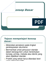 KONSEP DASAR AKUNTANSI