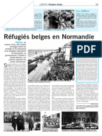 Réfugiés belges en Normandie