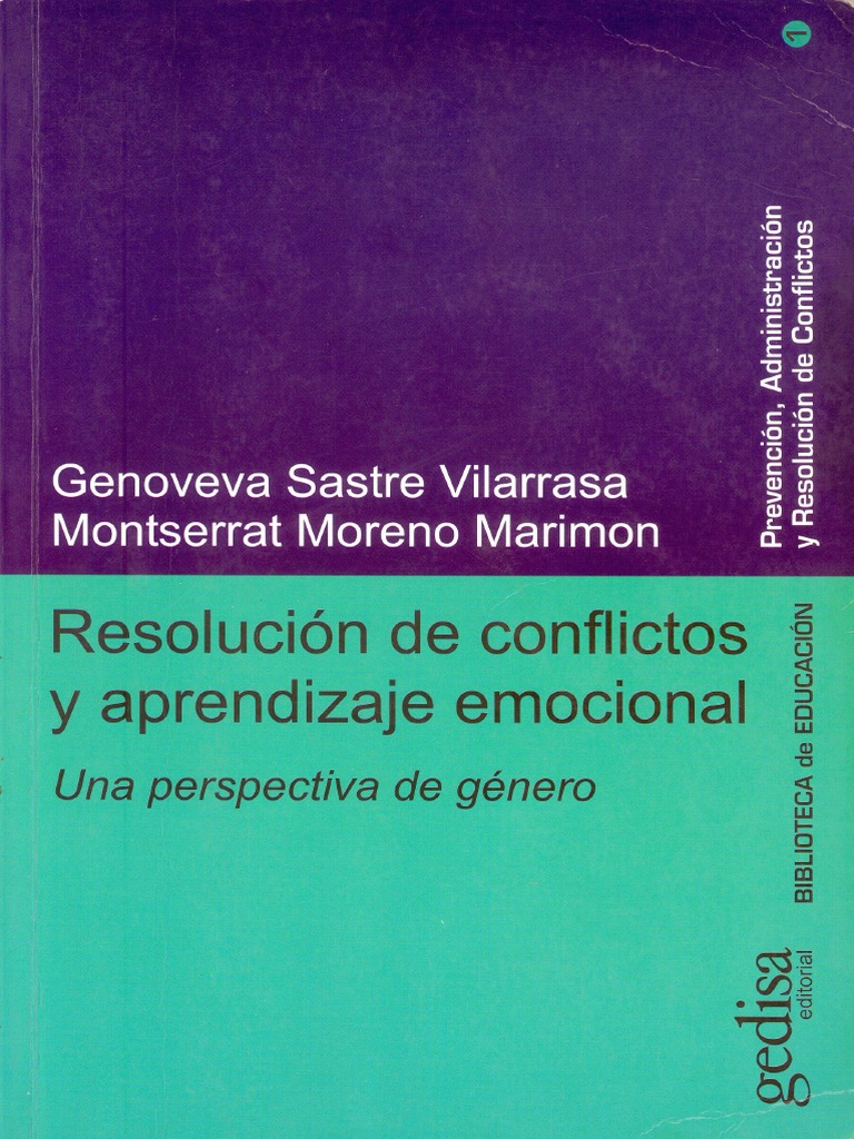 Resolución de Conflictos y Aprendizaje Emocional | PDF | Las emociones ...