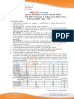 Claves Simulacro 16 Jun. 2018 Comprensión Lectora