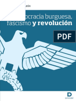 Democracia Burguesa Fascismo Y Revolución