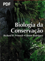 Biologia Da Conservac'a O-Editora Planta (2001)-Rodrigues, Efraim_ Primack, Richard B (1)