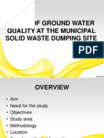 Ground Water Quality