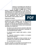 Sobre La Abulia y La Procrastinacion PDF