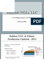 Badlands NGLS, LLC: A Us Ethane Project Case Study May 24, 2016