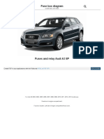 Fusesdiagram Com Audi Fuses and Relay Audi A3 8p HTML