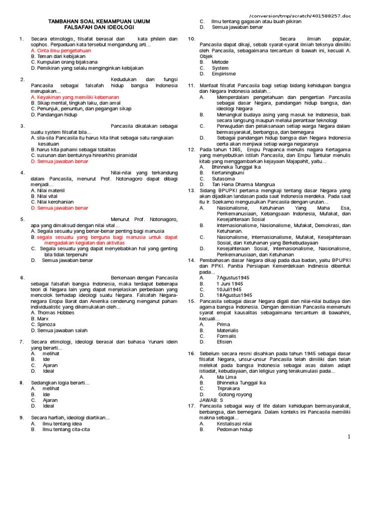 Soal CPNS PDF