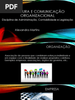Estrutura e Comunicação Organizacional
