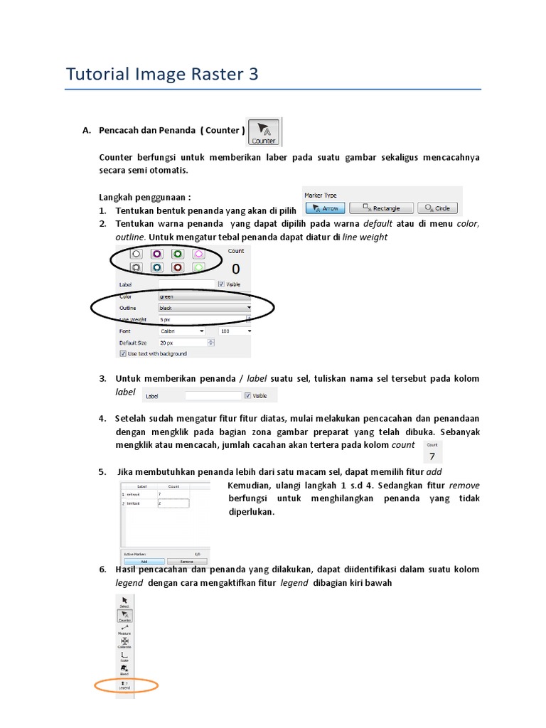 Tutorial Penggunaan Image Raster 3 | PDF | Komputer