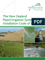 NZ piped irrigation