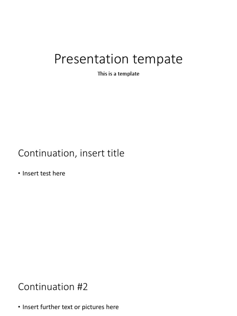 Template | PDF