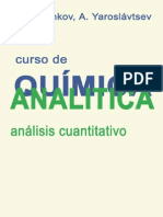 Curso Quimica Analitica Analisis Cuantitativo