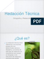 Redacción técnica 