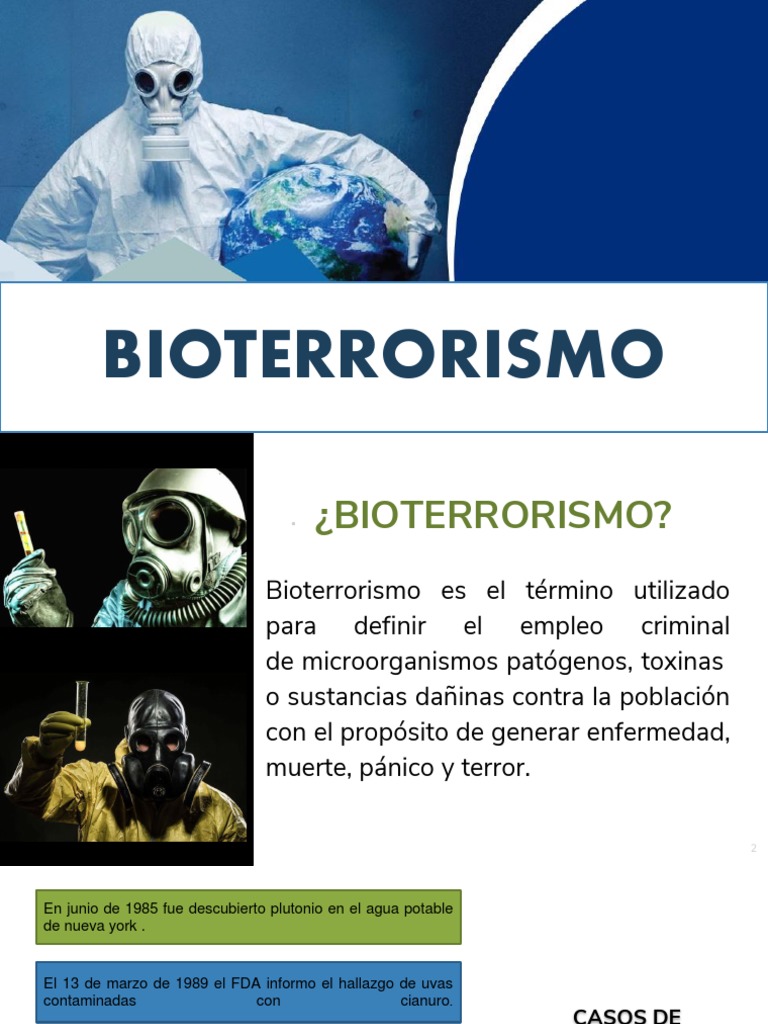 Bioterrorismo: Definición y Casos Clave | PDF | Bioterrorismo ...