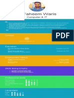 M Faheem Waris: Computer & IT