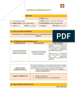 Sesión de Aprendizaje Del Sistema Financiero