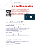 La Función de Ramanujan