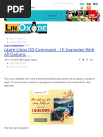 Learn Linux DD Command - 15 Examples With All Options