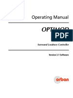 Orban 8685 2.1.3 Operating Manual