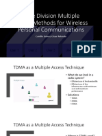 Time Division Multiple Access Methods For Wireless Personal Communications
