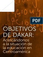 Informe Objetivos de Dakar- situación de la educacion en Centroamerica 2012.pdf