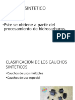 Caucho Sintetico