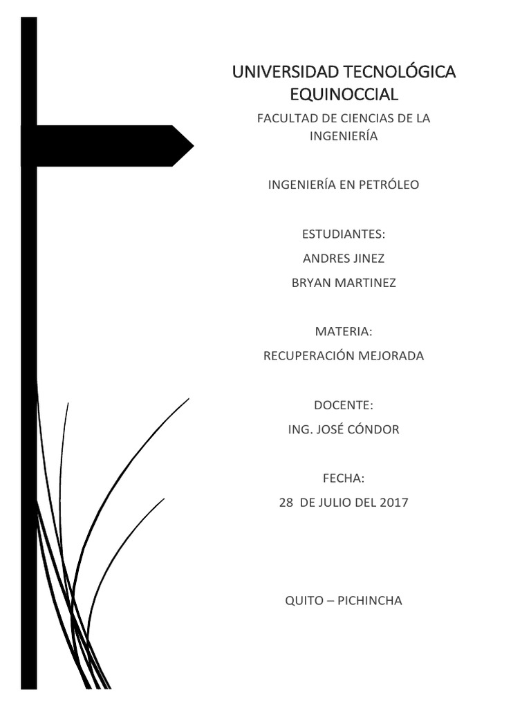 Análisis de EORgui en Recuperación de Petróleo | PDF | Petróleo ...