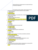 Preguntas sobre diagnóstico y microorganismos en PAP