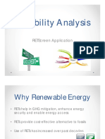 RETScreen Analysis 1 MW Solar Project