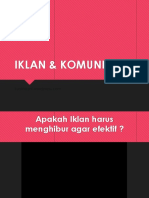 Iklan Dan Komunikasi