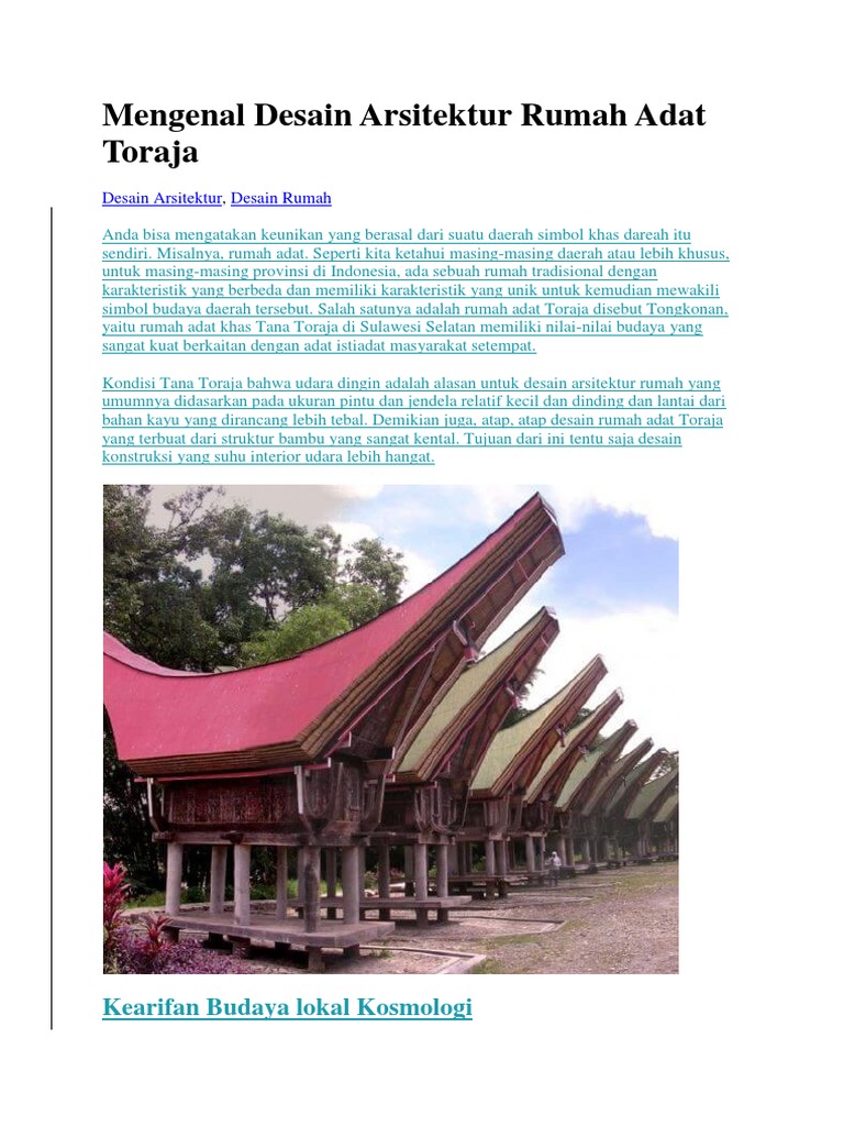 Gambar Rumah Adat Toraja Hitam Putih Rumah Adat Indonesia