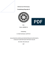 Tinjauan Pustaka Patofisiologi Hepatitis B: Oleh: Monica (1002005176)