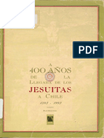 400 Años de Los Jesuitas en Chile - P. Bascuñan