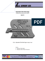 Adjustable Fillet Weld