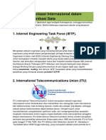 MATERI LJK - Standar Organisasi Internasional Dalam Bidang Komunikasi Data