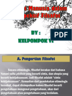 Hakekat Manusia Dalam Perspektif Filsafat