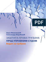 Zastita Prava Gradjana Pred Upravnim Sudom - Vodic Za Gradjane