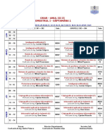 Orar Informatica An III ZI 2018 2019 Semestrul I