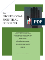 El Profesional Frente Al Soborno